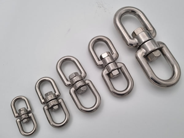Stainless Steel Eye to Eye Swivel