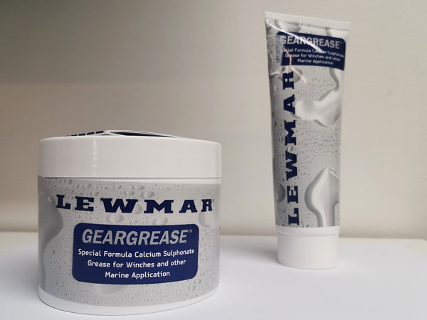 Lewmar grease lubrication pottle and tube formarine application