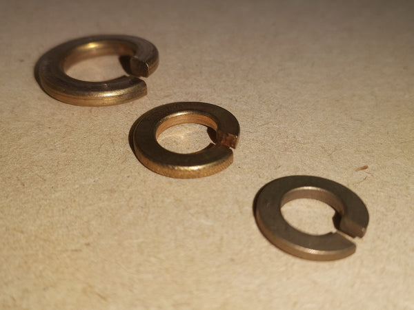 Spring Washers Bronze 7 Sizes