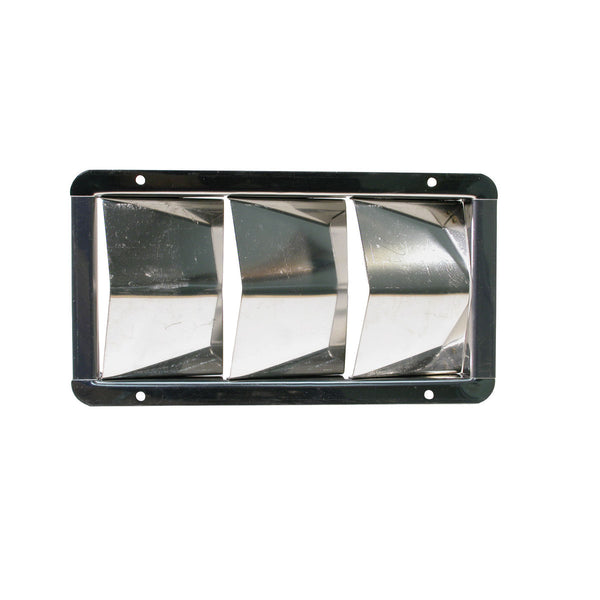 Stainless Steel Louvred Engine Room vent (4 sizes)