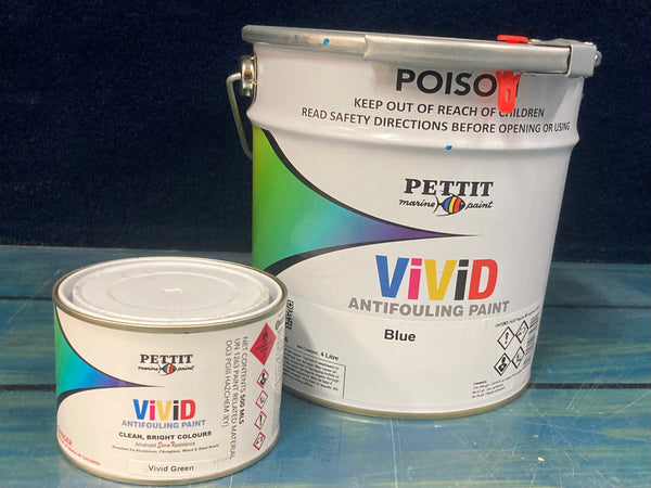 Pettit Vivid Antifouling hard alloy boat suitable also boot topping