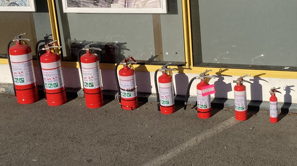 Fire Extinguishers - Dry Powder - 8 Sizes