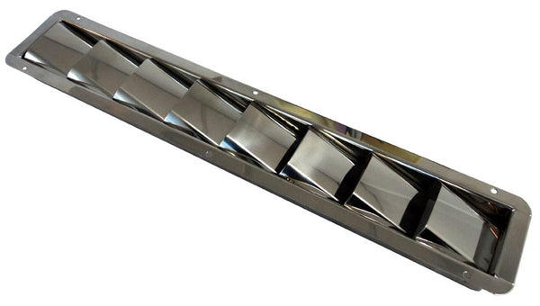 Louvre Box Vent Stainless Steel Narrow