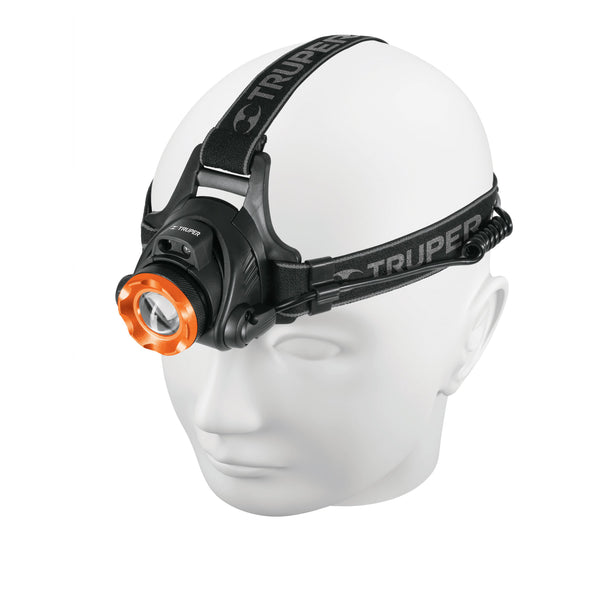 HEAD TORCH, 290LM, 2LED, RECHARGEABLE