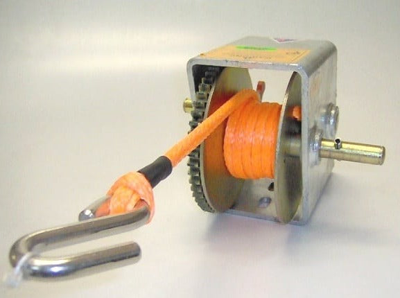 Synthetic winch rope